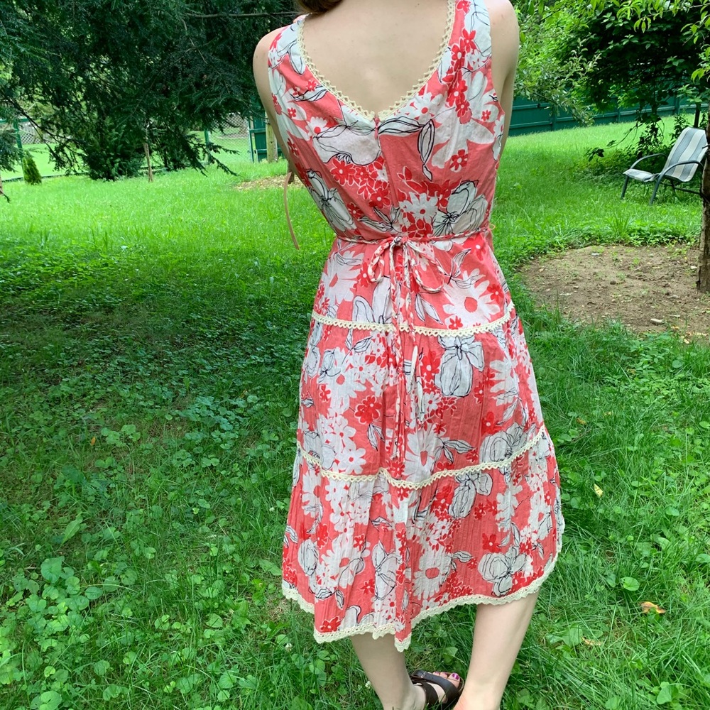 Vintage floral dress